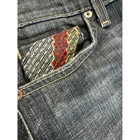 Citizens of Humanity Vintage Low Rise Big Sur Red Angel Wing Boot Cut Jeans 31 - Picture 6 of 12